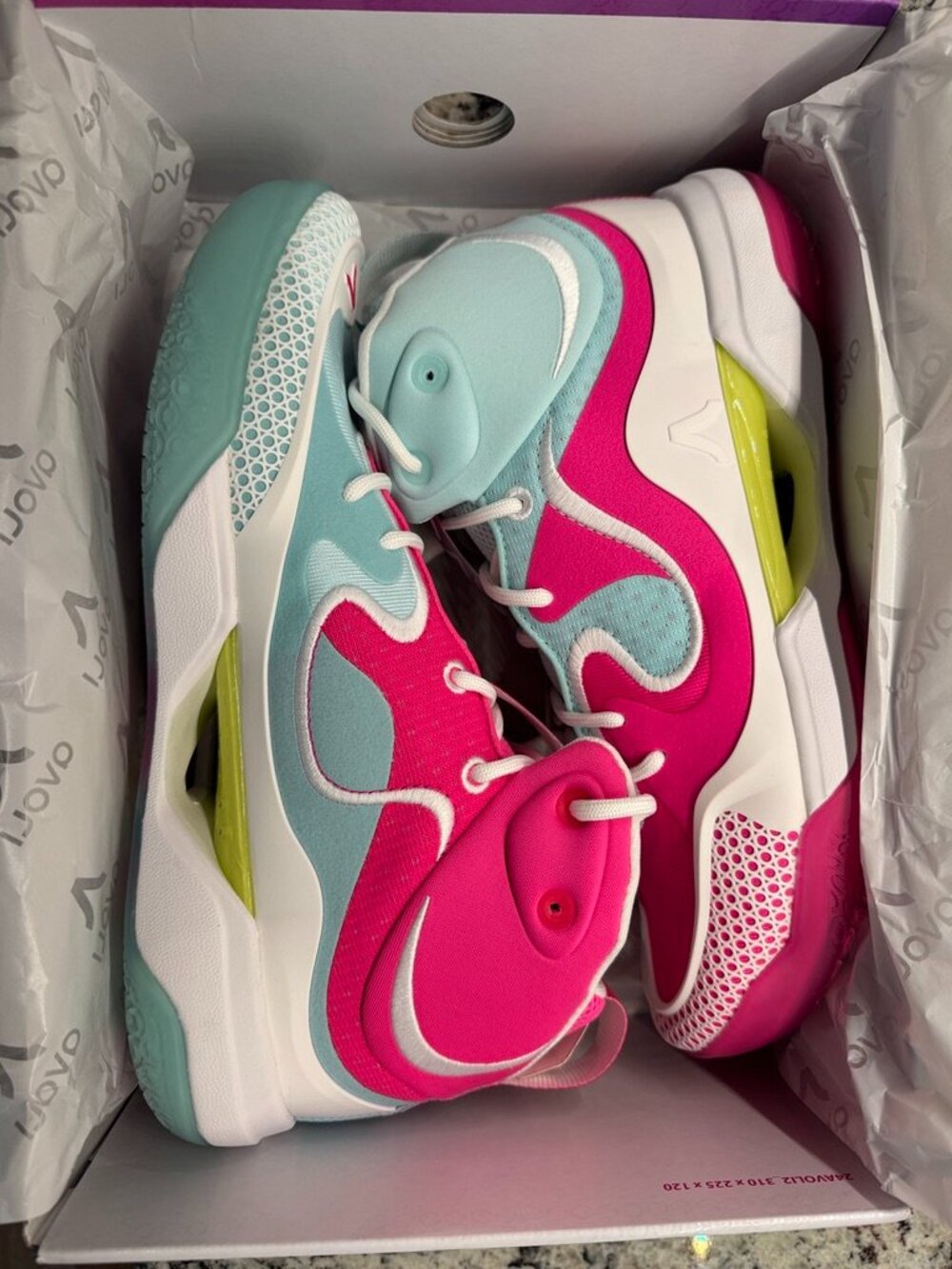 NEW Avoli Mid Cotton Candy Retreat Volleyball Shoes Women's Size 10